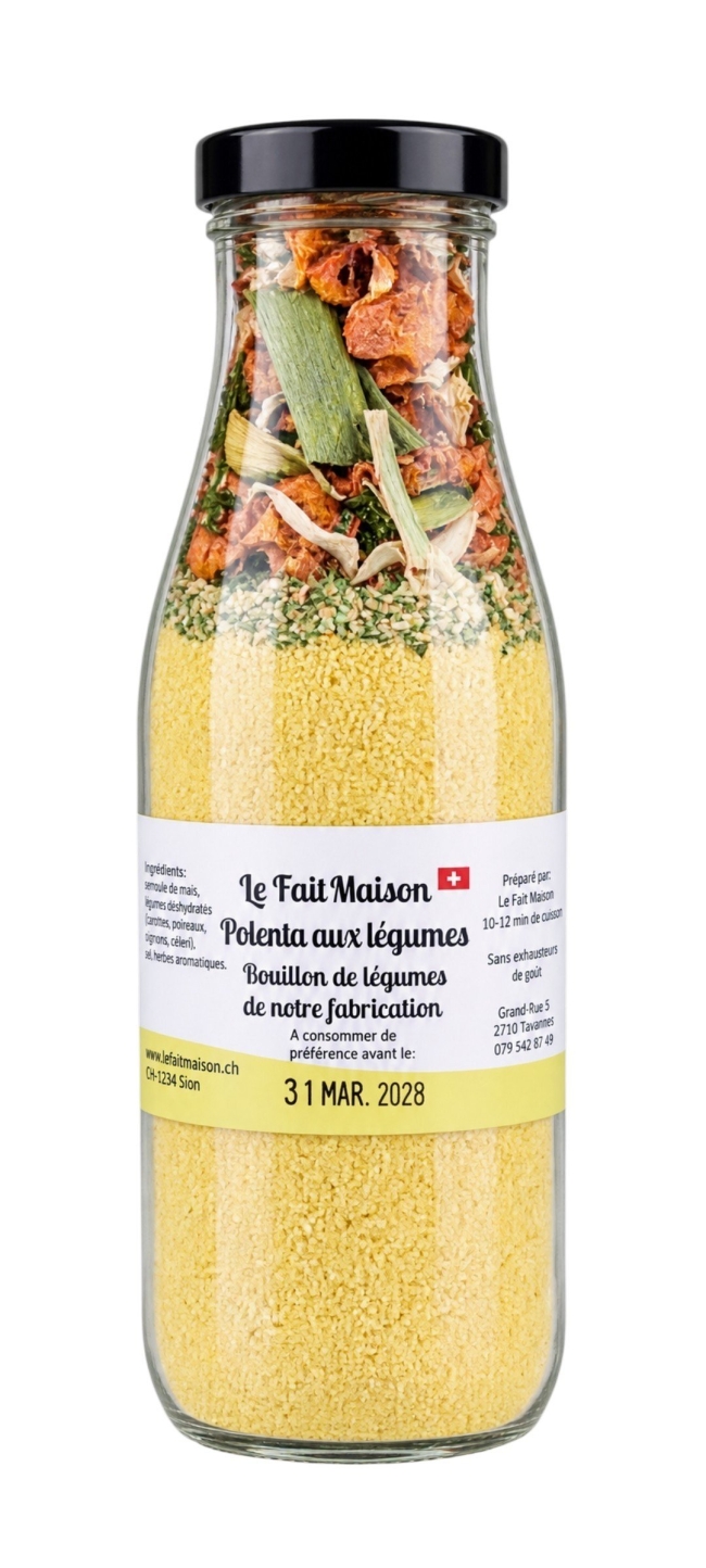 Polenta aux légumes