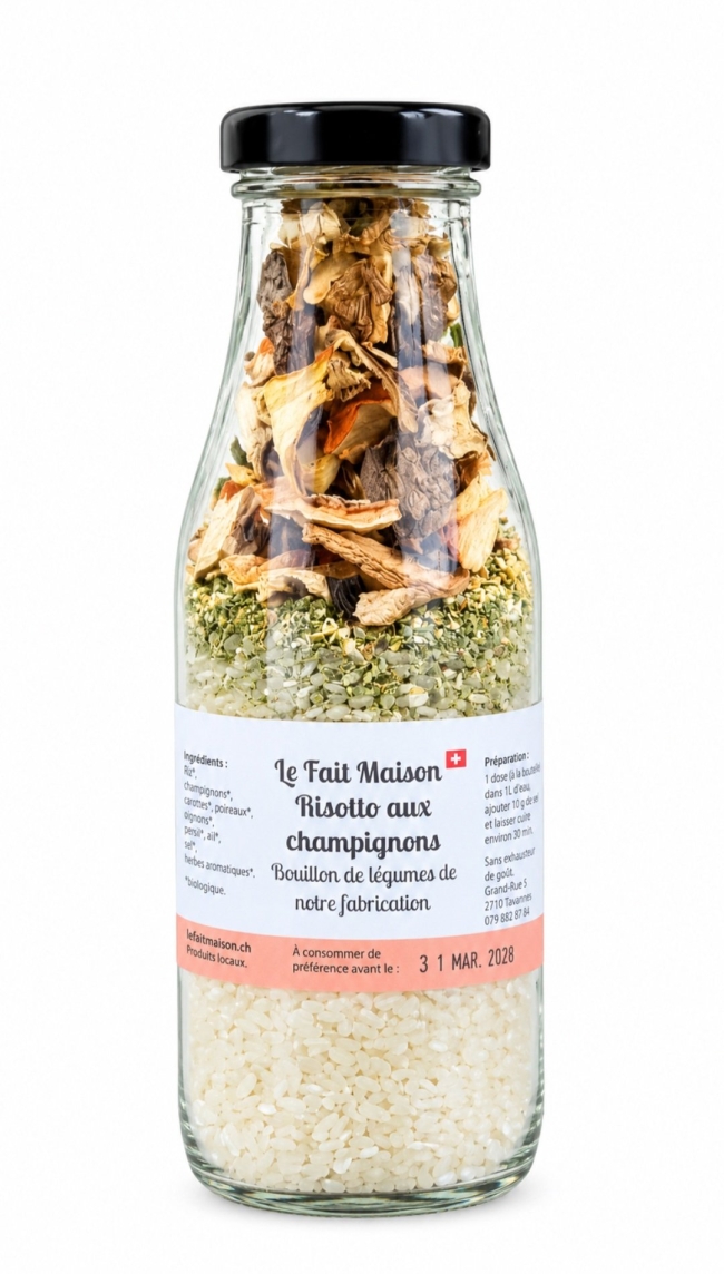 Risotto aux champignons